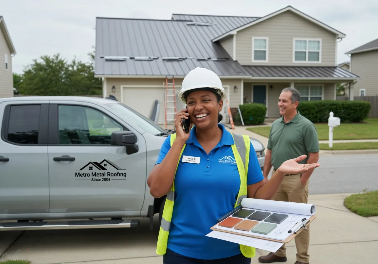 Storm Damage Metal Roof Repair in Beaverdale, PA